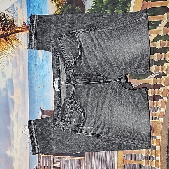 Moussy Vintage Distressed Raw Hem Jeans Size 30 - Picture 3 of 13